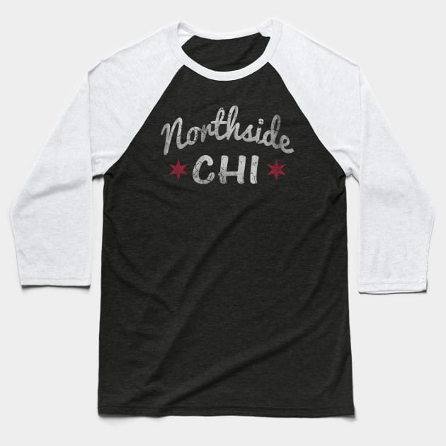 Retro Northside Chicago Baseball T-Shirt by E